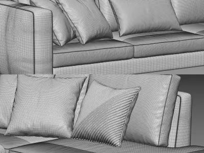 BoConcept Indivi Sofa 3D model