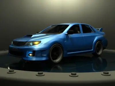Subaru Impreza STI 3D model