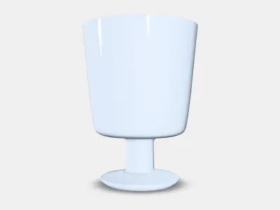 IKEA 365 Kelch glass Low-poly 3D model