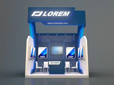 stand design 3D model