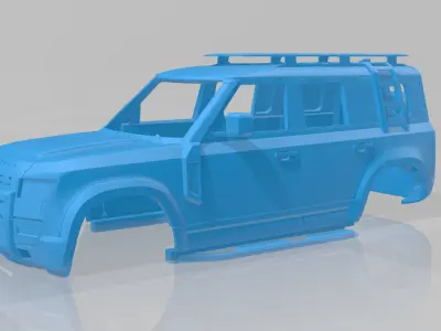 Land Rover Defender Explorer - Body Car 3D Model 3D print model