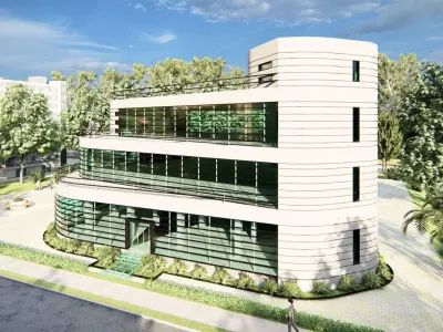 OFFICE BUILDING 3D model 428
