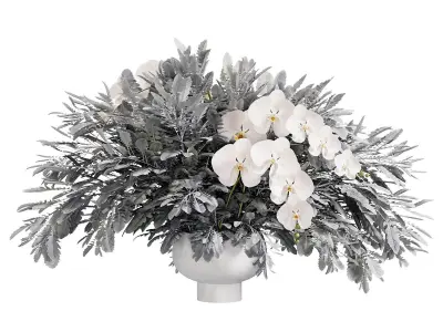 Flower In Vase  43 3D model