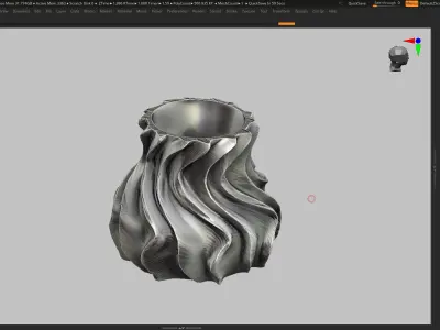 vase 3d print 521  3D print model
