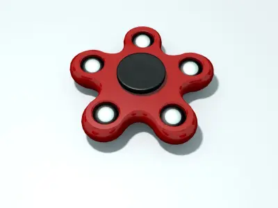 fidget spiner 3D model