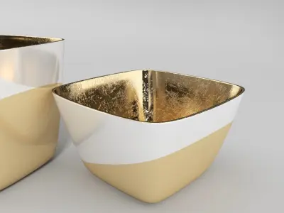 A Set of Minimal Tableware 3D model