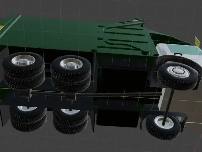 Garbage Truck 3D model