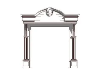 Revit family 3D model