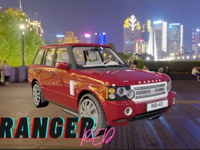 Ranger car 3D model