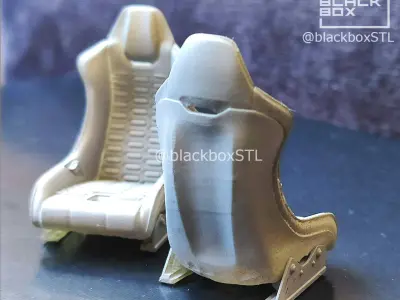 SPORT SEAT BB01 FOR DIECAST AND MODELKITS 1-24th 3D print model