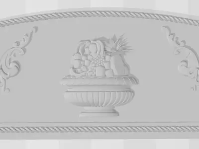 Fruits vase 3D model