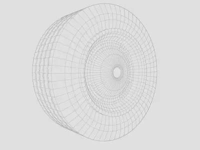 Antique Wheel 3D print model