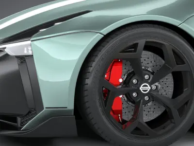 Nissan GT-R50 Italdesign 2021 3D model
