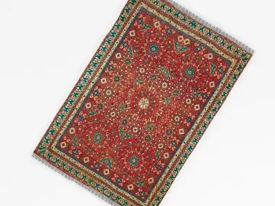 Carpet 4 oriental rug 3D model