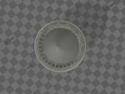 Aerospike thruster 3D model