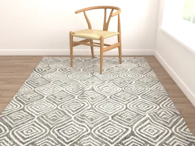 Rugs No 384 Low-poly 3D model
