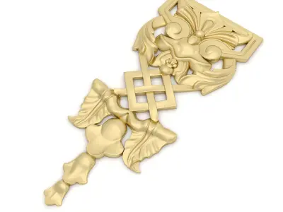 Decor 14 - For CNC and Interior 3D model