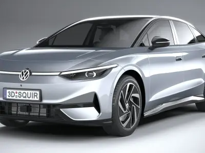 Volkswagen ID7 2024 3D model
