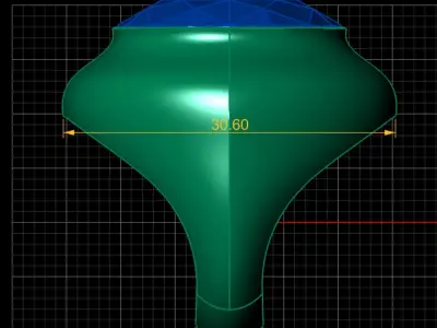 LUXURY RUBY MEN RING 3D PRINTABLE MODEL 3D print model