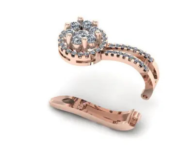 Earring For Women For Free Download Free 3D print model