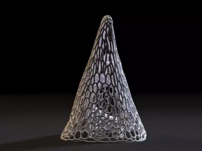 Ghost cone halloween 3D print model