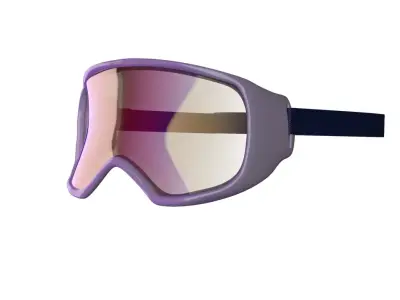 snowboard goggles 3D model