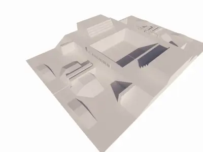 Skatepark-Skate Park PACK 3D model