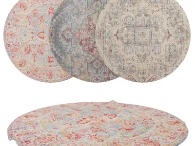 Rugs No 78 Low-poly 3D model