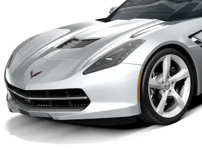Chevrolet Corvette C7 Stingray Convertible 2014 3D model