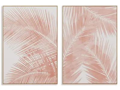 Abstract Painting Frame set 3D model 154