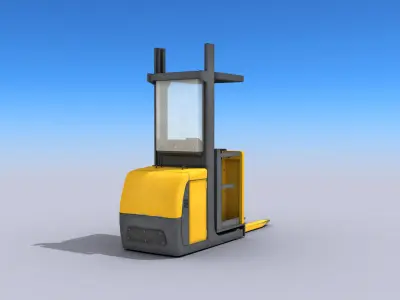 Order Picker Low-poly 3D model