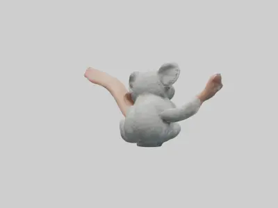 Babykoala Model 1 Low-poly 3D model