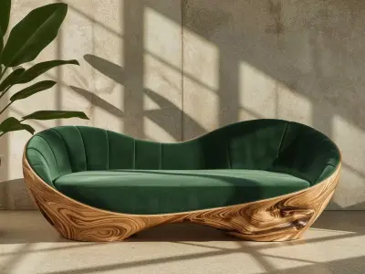 Royal Nature Flow Sofa 3D model