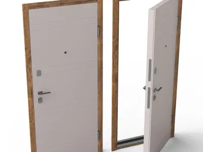 Halid Door 3D model