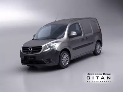 Mercedes Citan Van 3D model