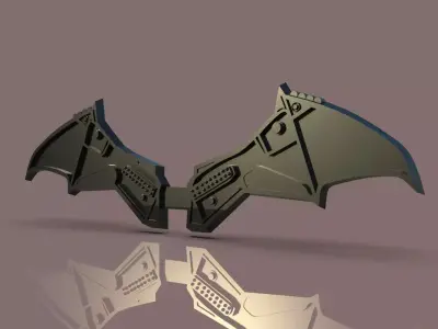 Batman 2022 Batarang 3D Print 3D print model