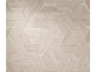 Decorative Hexagonal Panel 3D model