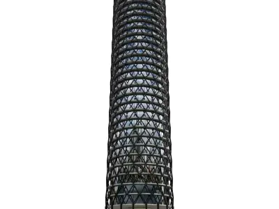  DFA Studio Residential Tower 01 3D model