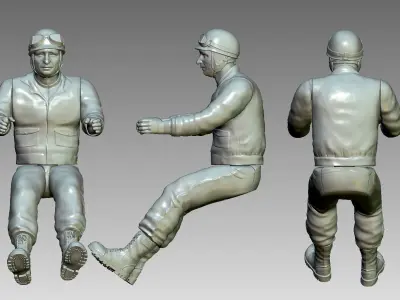 Fangio Racer 3D print model