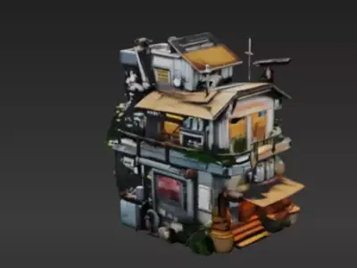 House 14  by Tripo Free 3D model