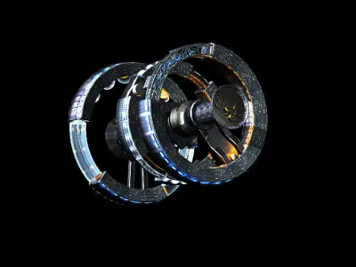 Satellite-Spaceship-Xingxu 05 3D model