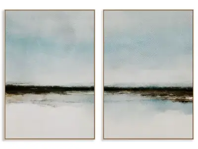 Abstract Painting Frame set 3D model 323