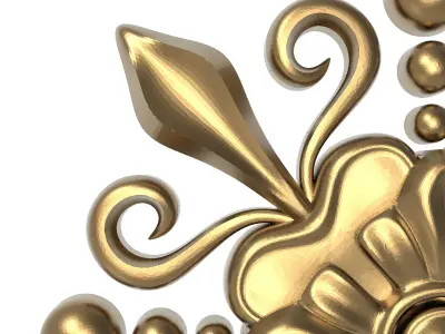  decorative pattern ready for 3D printing 3D model 363
