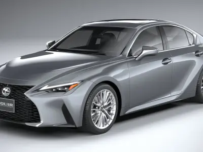Lexus IS 2021 3D model