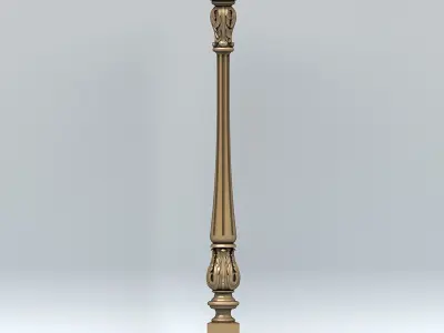 Baluster 004 3D model