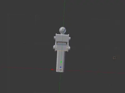 Custom Drop Hitch 3D model