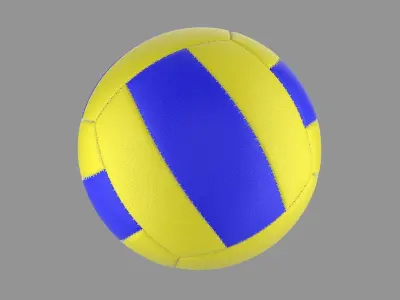 volleyball ball 3D model purchase