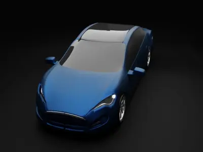 car 3d model sports 3D model