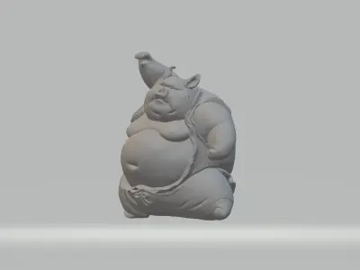 Zhu Bajie 3D model