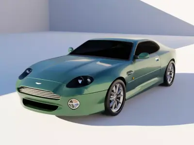 Aston Martin DB7  3D model